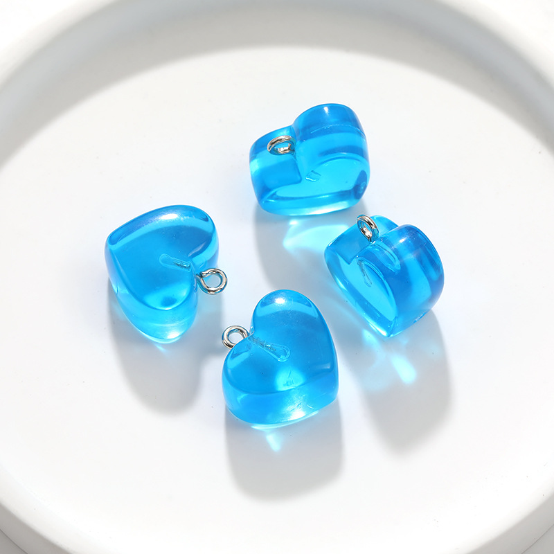 10 шт. 15x18 мм разноцветные п – обзор и цена Resin Art Necklace