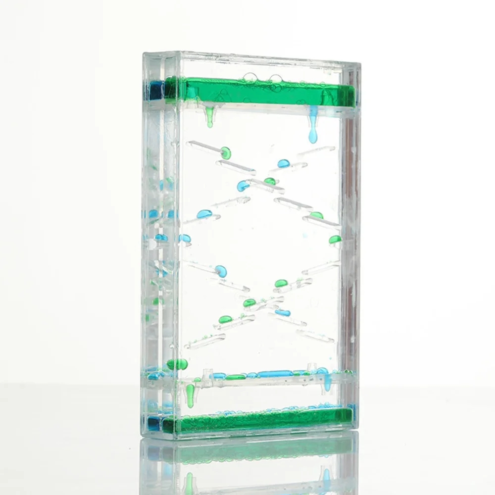 Цветной двухцветный песочные ч – обзор и цена Resin Art Clock