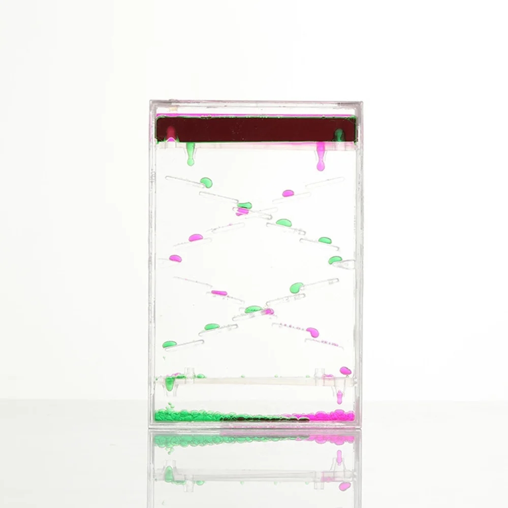 Цветной двухцветный песочные ч – обзор и цена Resin Art Clock